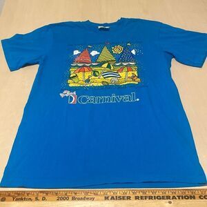 Carnival Blue Short Sleeve Graphic Tee